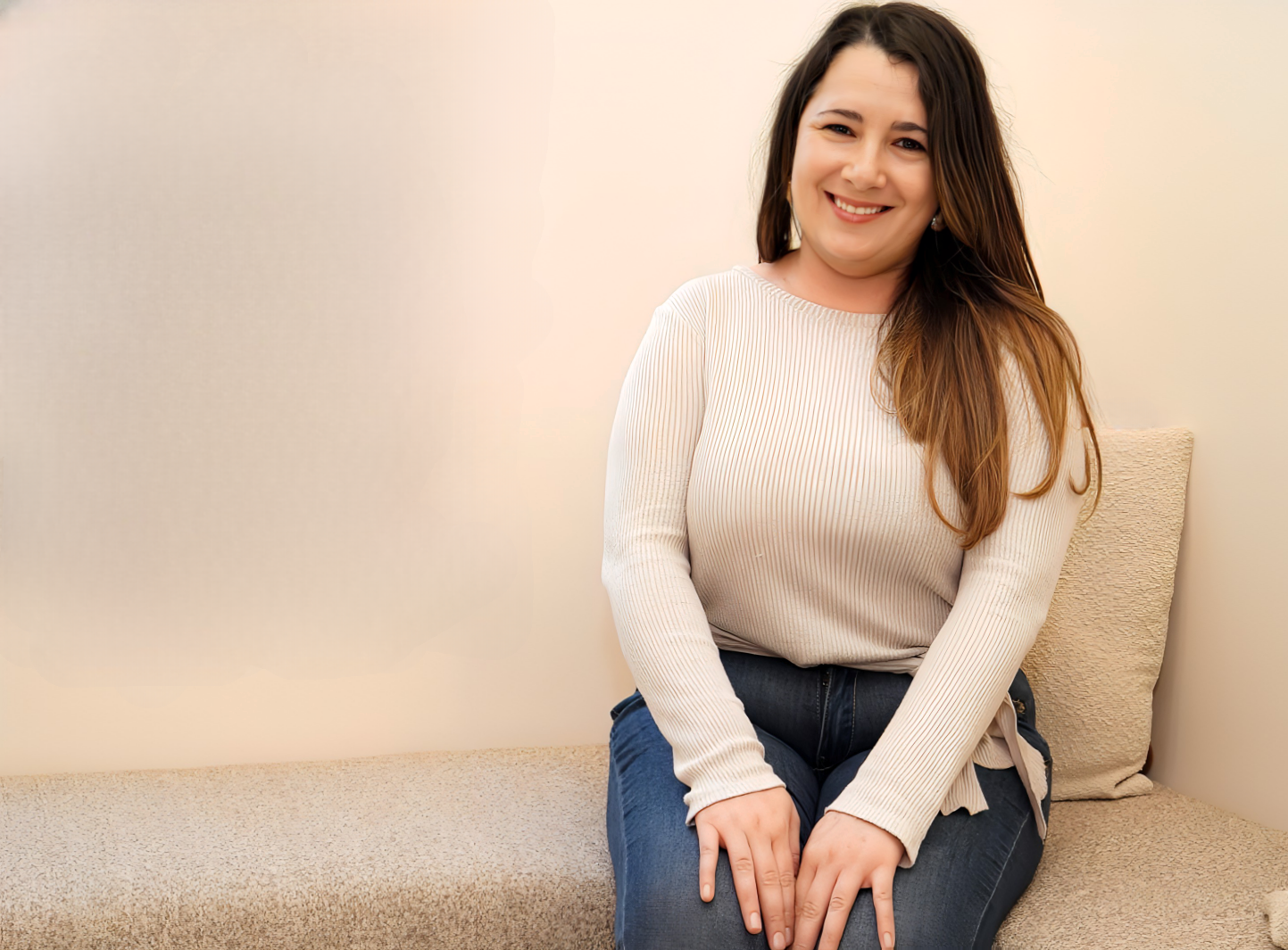 Judith Martínez, psicóloga en Málaga, en su consulta